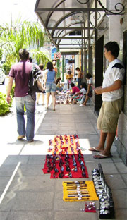 Strassenverkauf in Asuncion